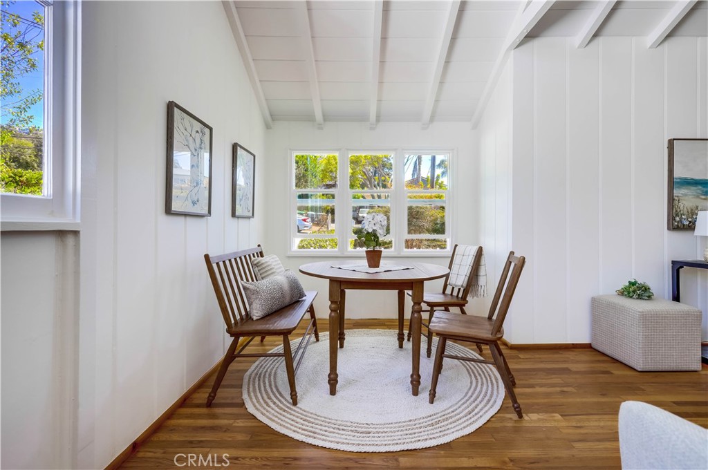 464 Agate Street, Unit A/B Laguna Beach, CA 92651 - Photo 11 of 75 a view of a dining room with furniture window and outside view