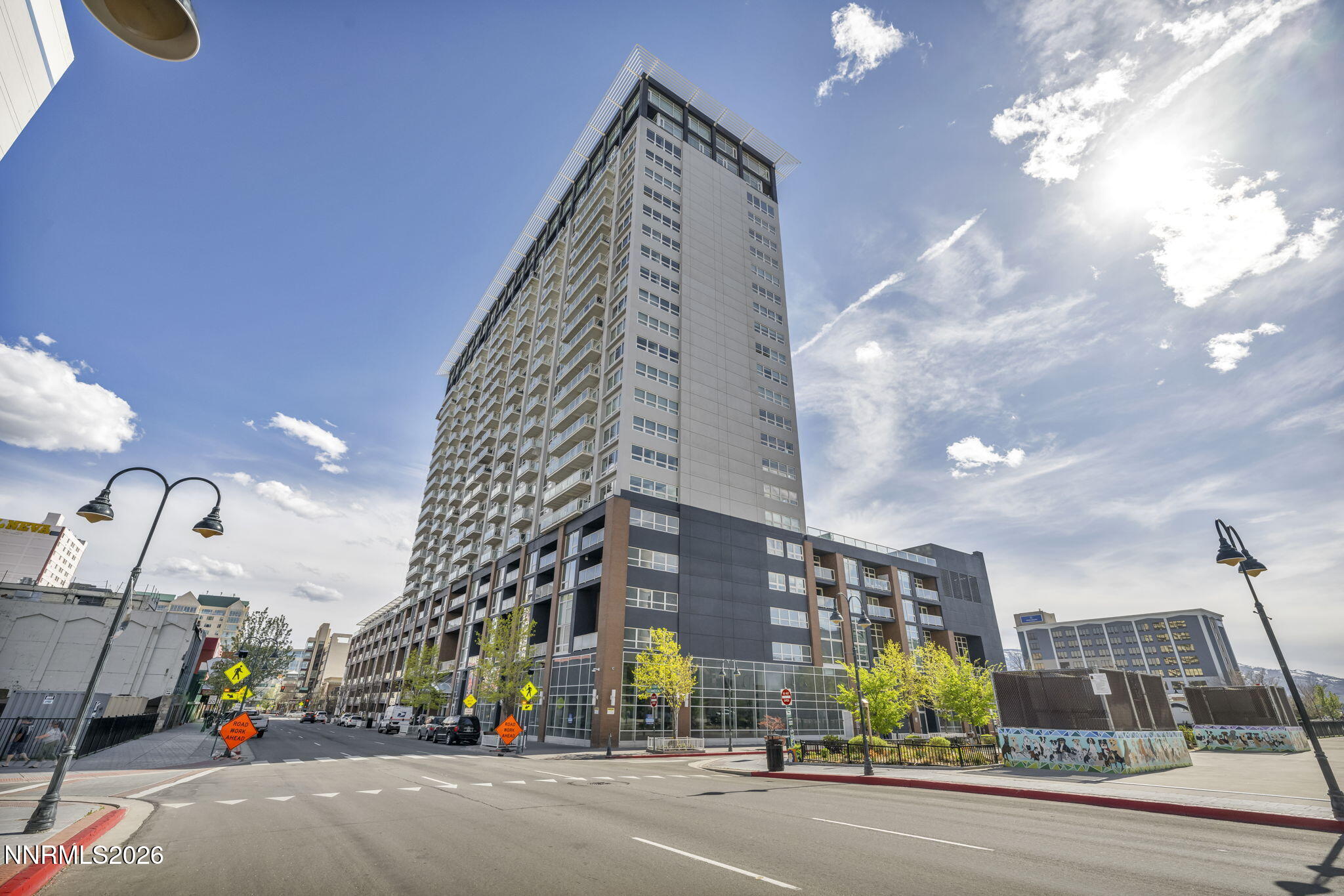 255 North Sierra Street, Unit 1208 Reno, NV 89501 - Photo 31 of 37 a view of a tall building next to a road