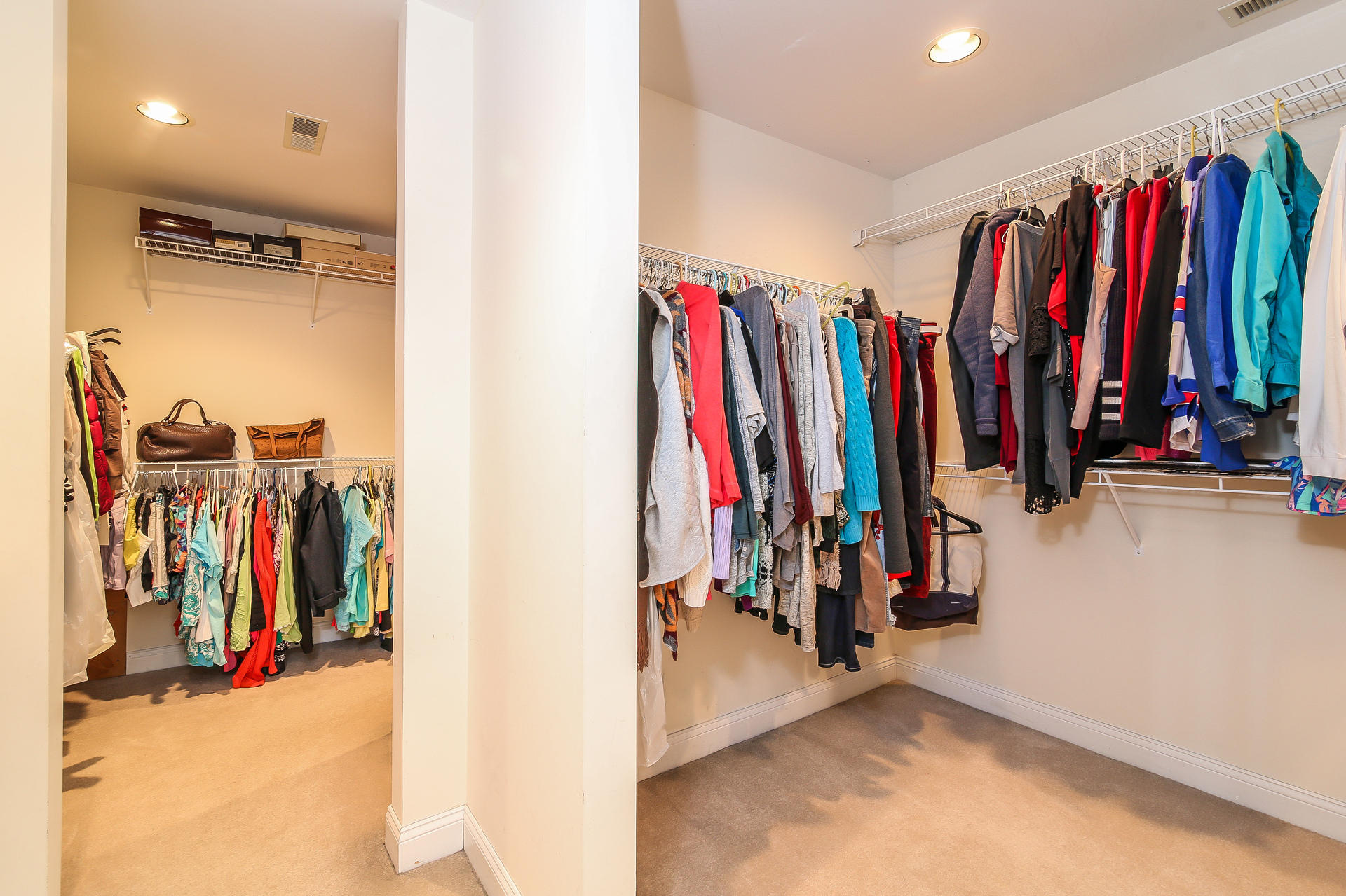 152 Old Studio Road New Canaan, CT 06840 - Photo 24 of 35 a view of walk in closet with clothes
