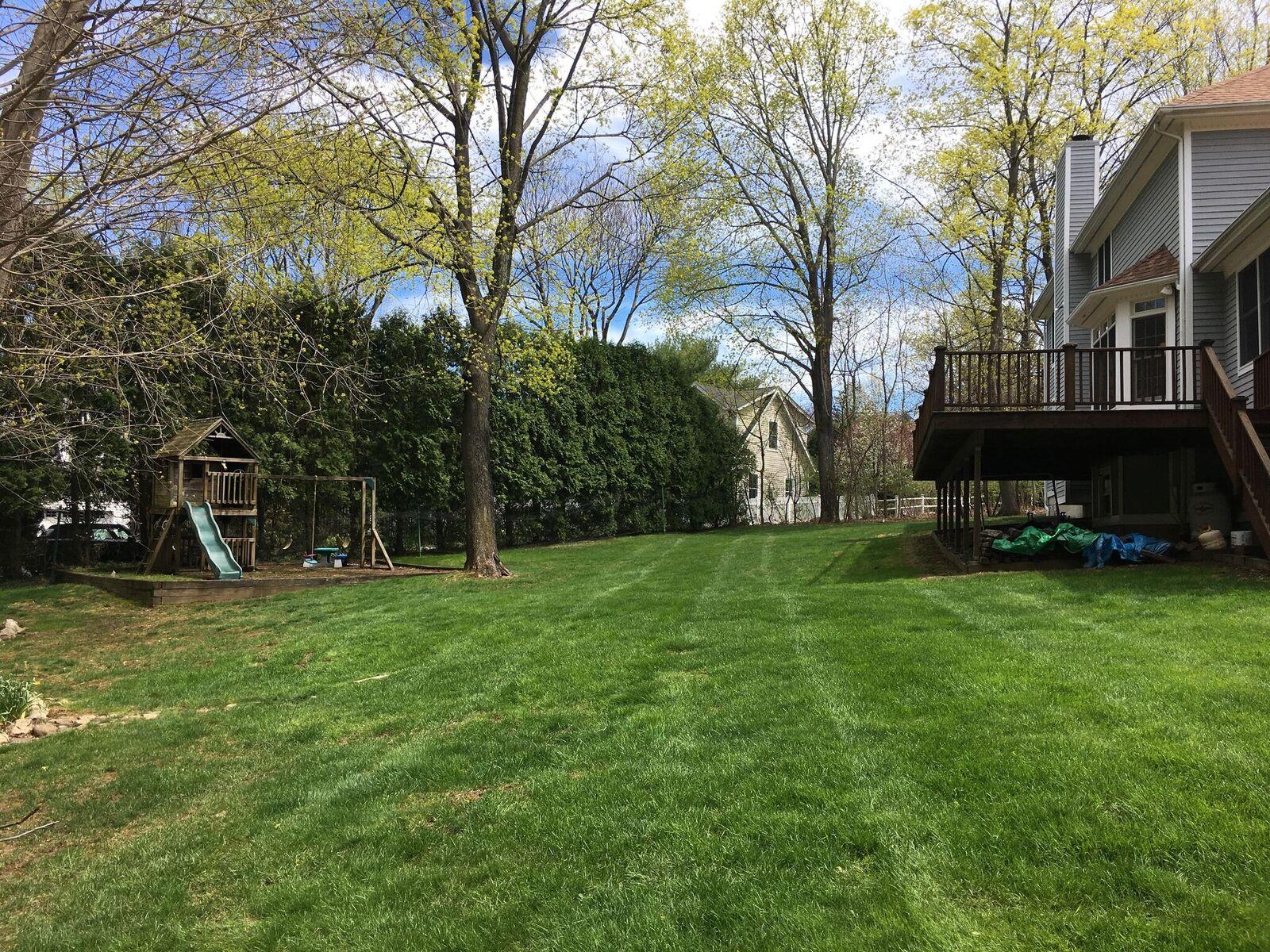 152 Old Studio Road New Canaan, CT 06840 - Photo 32 of 35 a view of a trees in front of a house