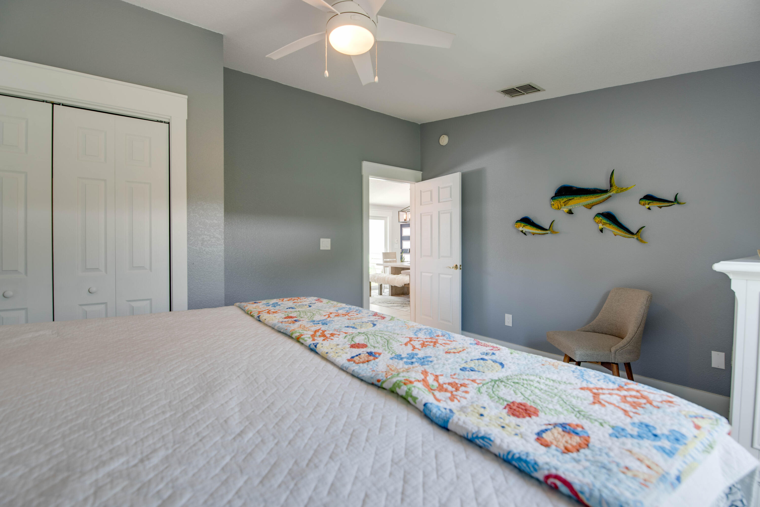 930 80th Street Marathon, FL 33050 - Photo 16 of 49 a bedroom that has a bed and a table in it