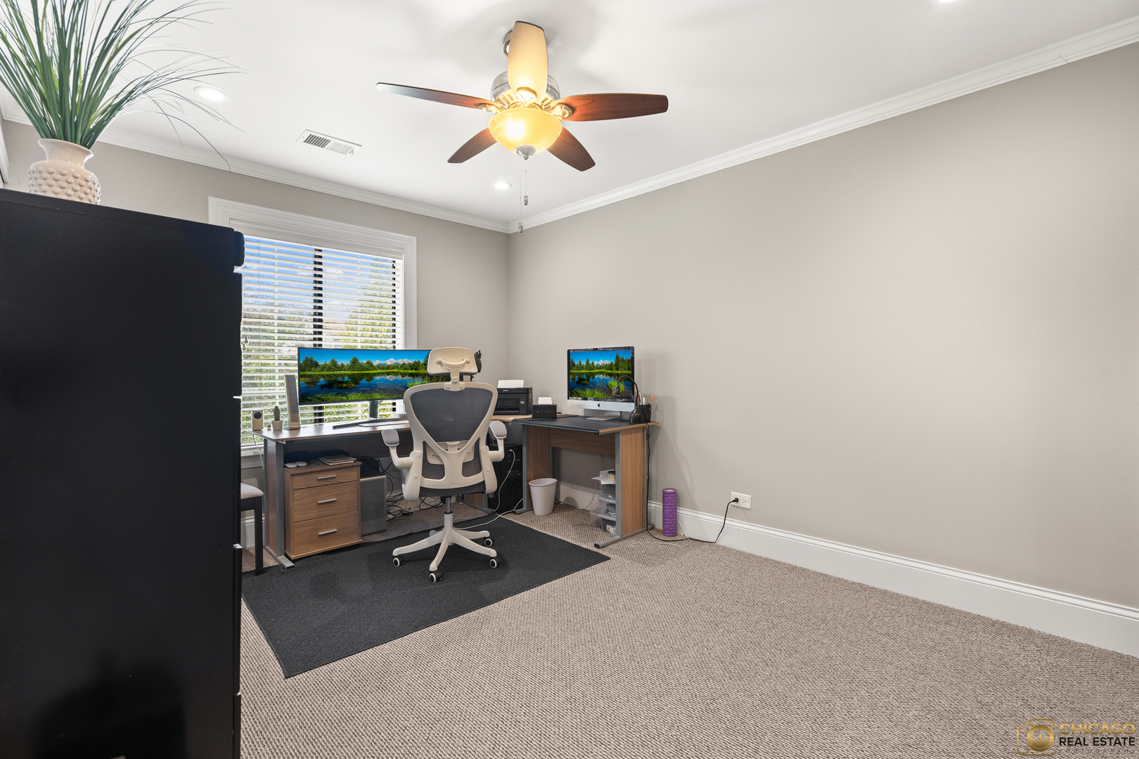 1631 West Partridge Court, Unit 8 Arlington Heights, IL 60004 - Photo 12 of 26 a view of a workspace with furniture