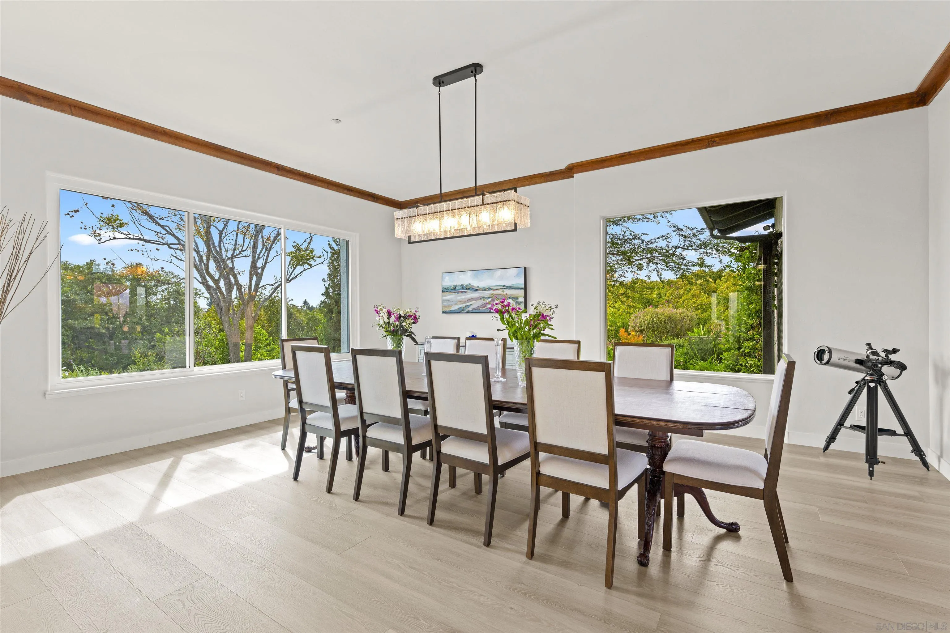 30659 Diaz Road Valley Center, CA 92082 - Photo 5 of 44 a view of a dining room with furniture window and outside view