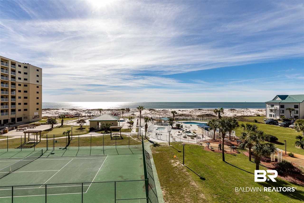 645 Plantation Road, Unit 6406 Gulf Shores, AL 36542 - Photo 17 of 28 Over Tennis view