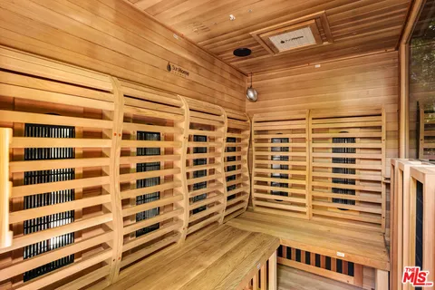 a kitchen with stainless steel appliances a stove and a refrigerator