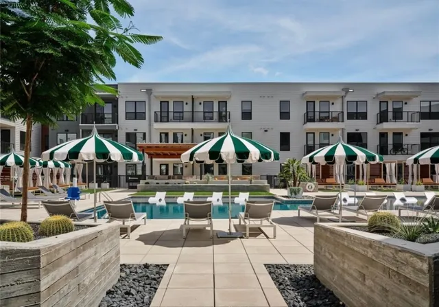 a front view of multiple houses