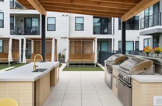 a front view of house with outdoor space