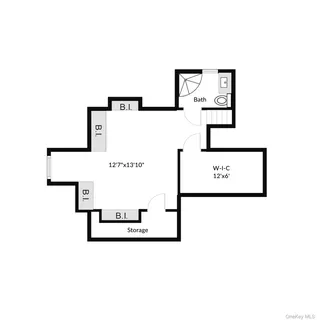 a picture of a floor plan