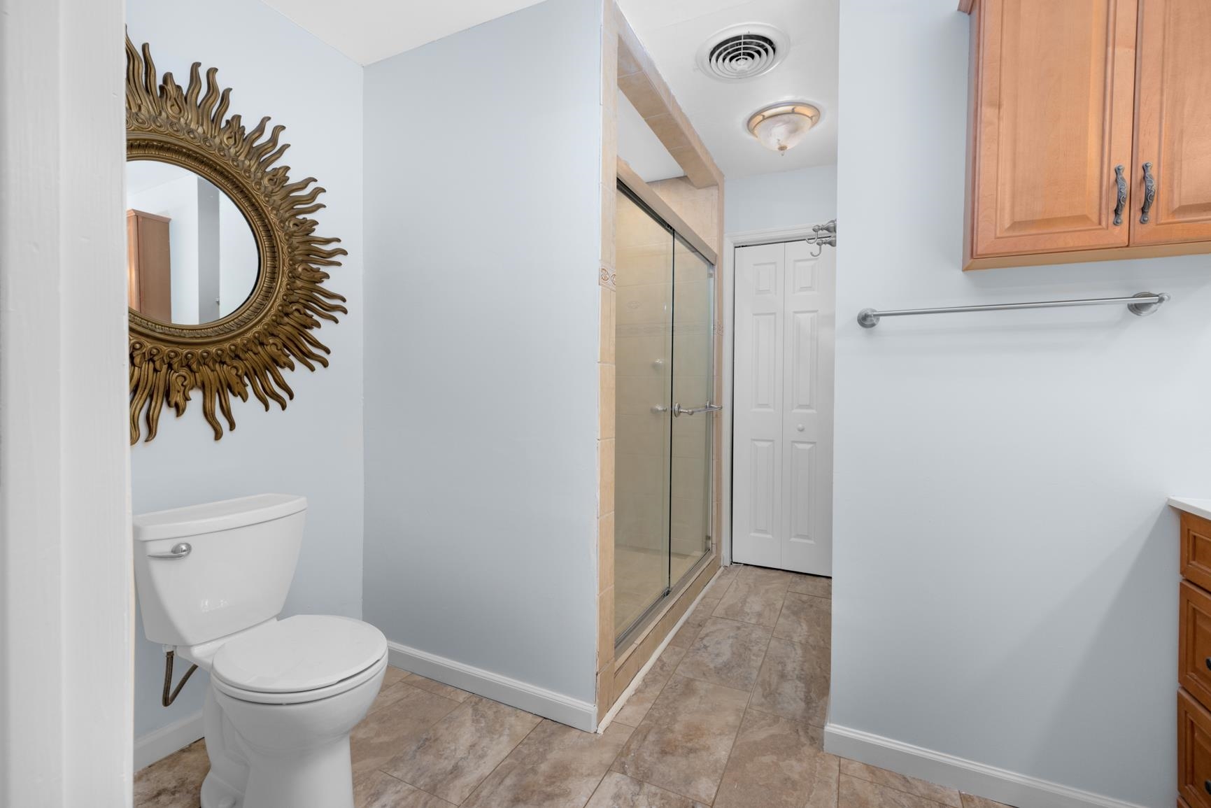 5364 Virgil Road Bartlett, TN 38134 - Photo 18 of 32 Bathroom featuring vanity and a stall shower