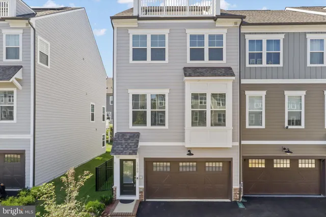 a front view of a building