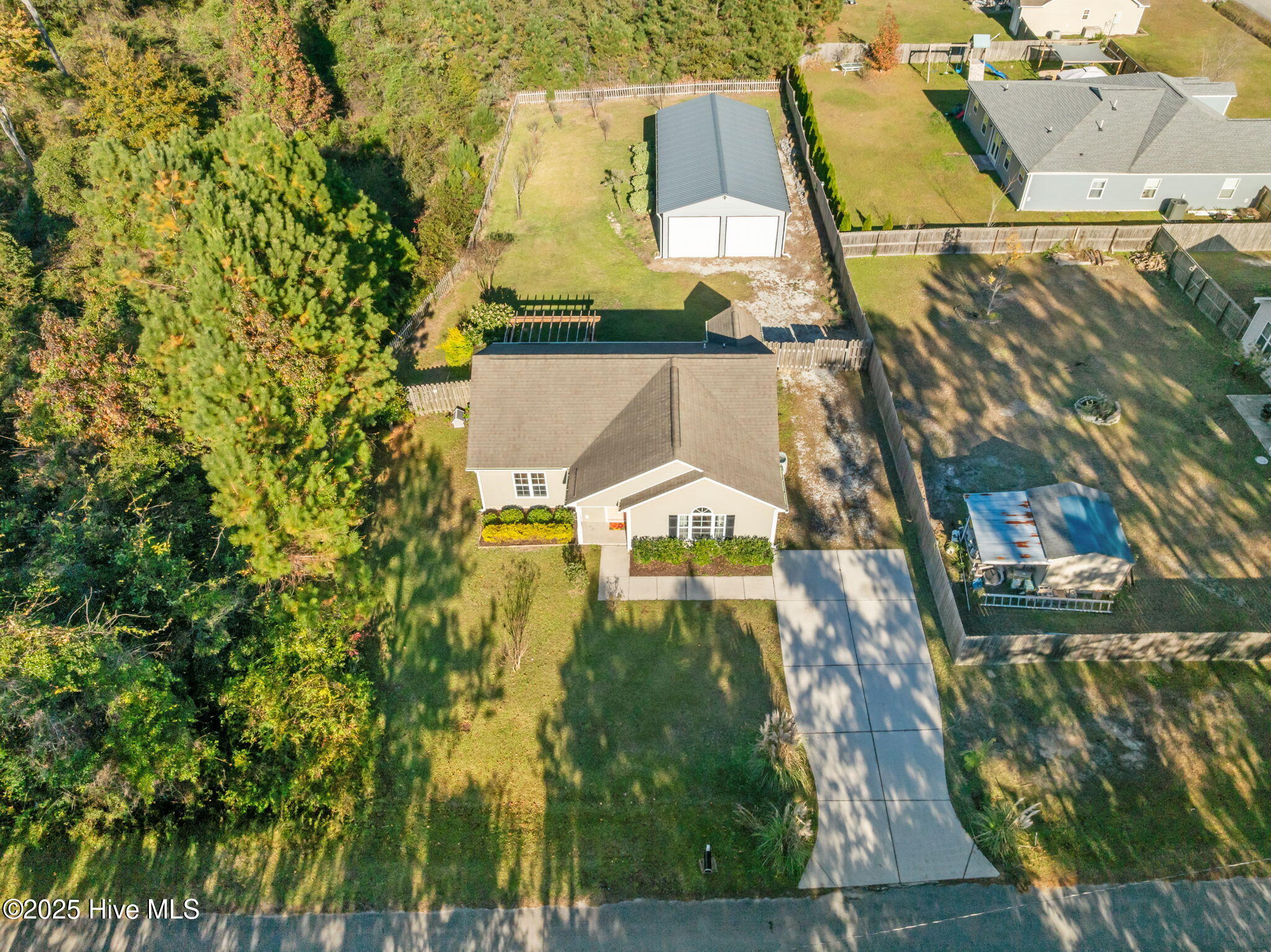 301 Kraft Street Holly Ridge, NC 28445 - Photo 2 of 50 Aerial