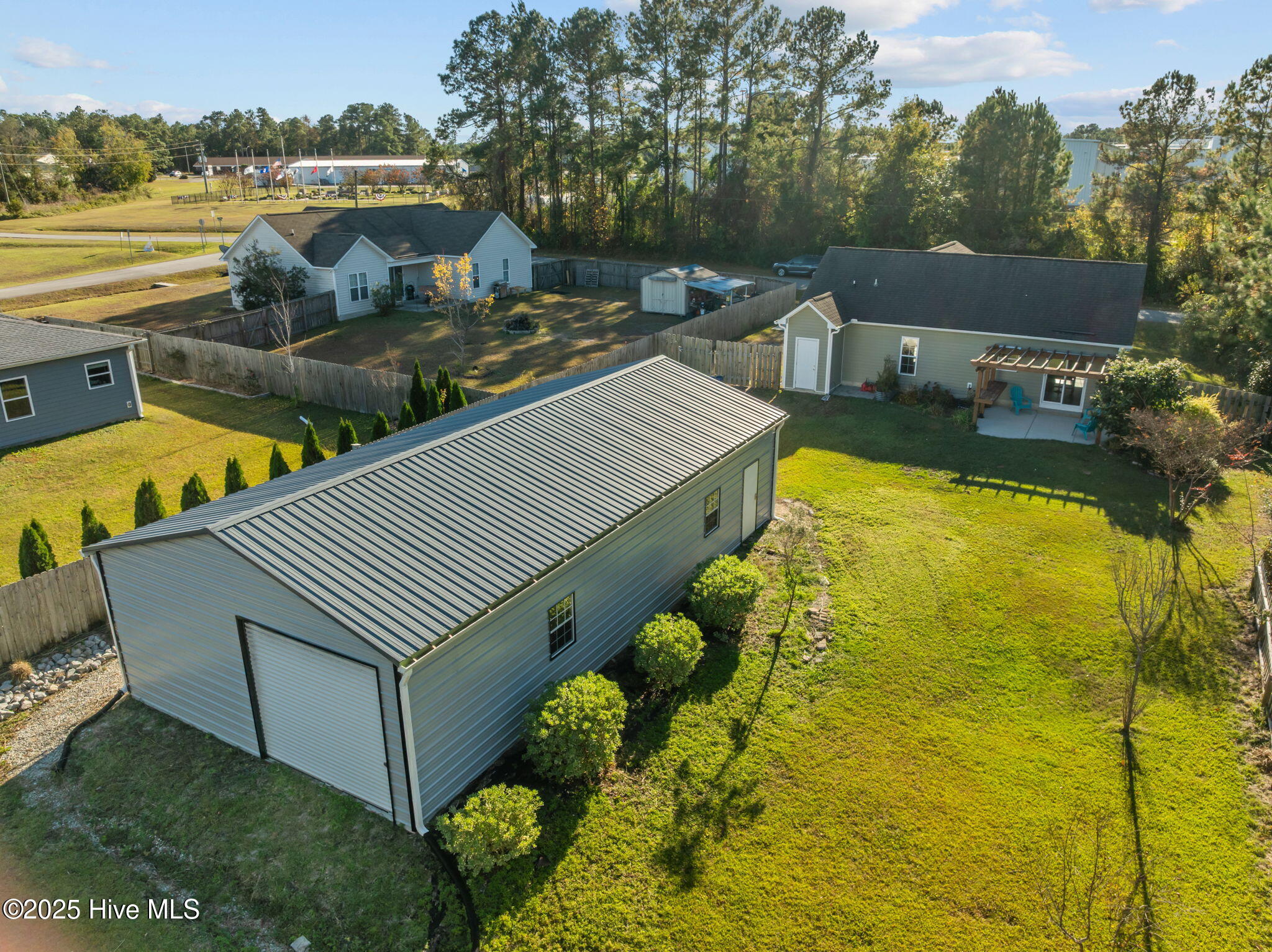 301 Kraft Street Holly Ridge, NC 28445 - Photo 41 of 50 Aerial