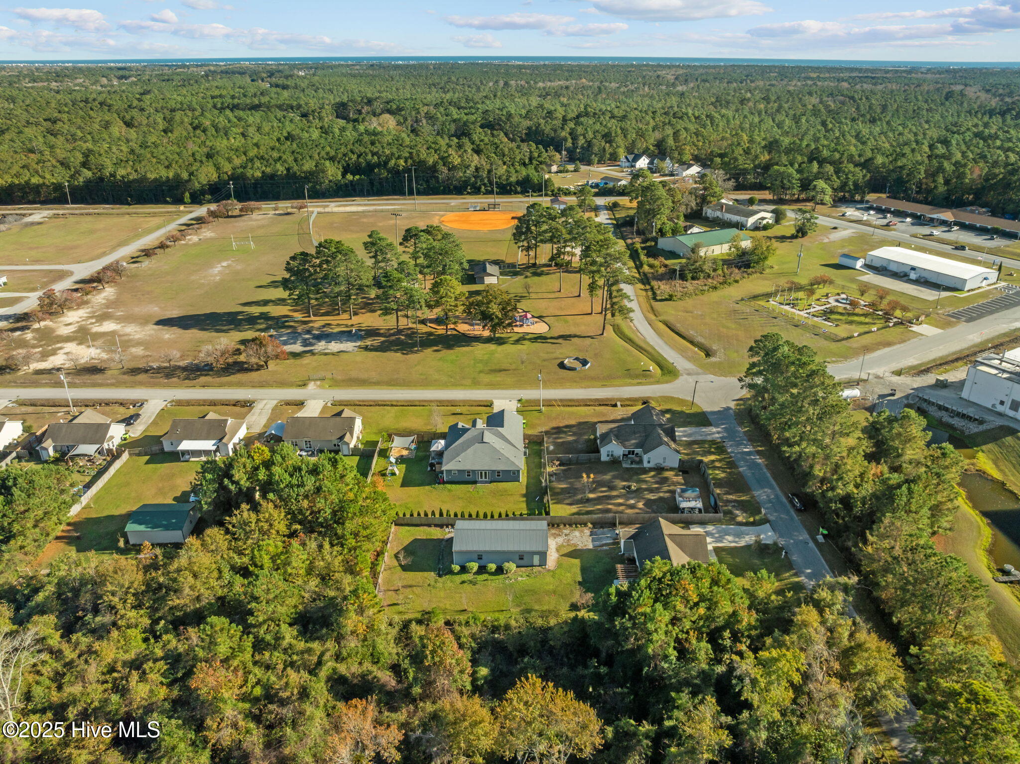 301 Kraft Street Holly Ridge, NC 28445 - Photo 46 of 50 Aerial