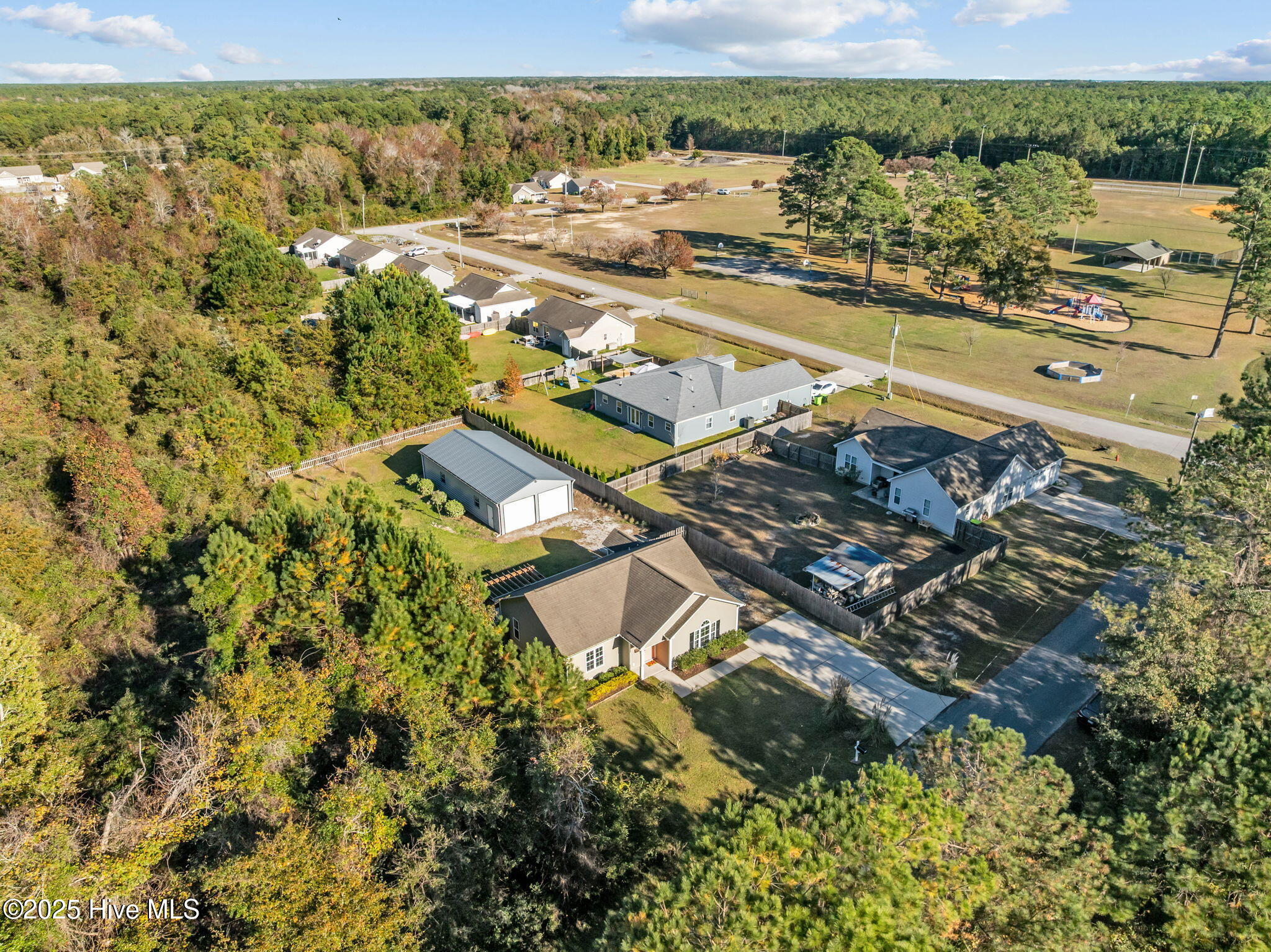 301 Kraft Street Holly Ridge, NC 28445 - Photo 48 of 50 Aerial