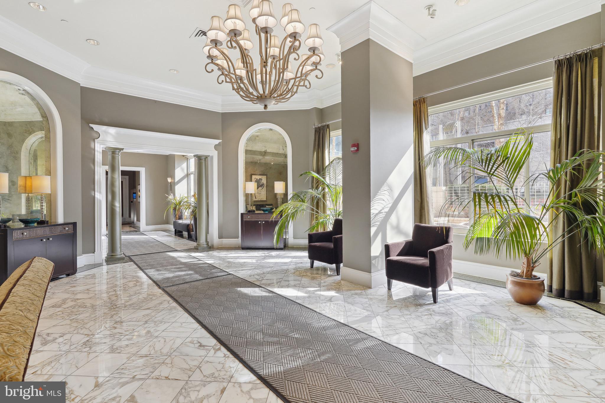 851 North Glebe Road, Unit 108 Arlington, VA 22203 - Photo 3 of 30 The Continental Lobby
