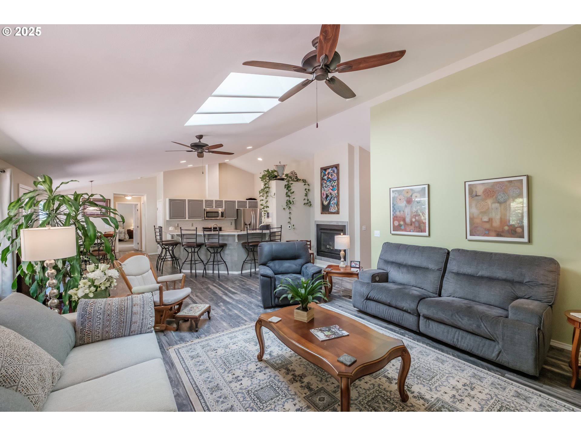 58348 Ross Road Warren, OR 97053 - Photo 13 of 27 a living room with furniture and a view of kitchen