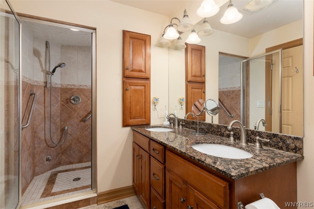 860 Union Road West Seneca, NY 14224 - Photo 27 of 50 Primary Bathroom With 4'X 7' Steam Room/Shower