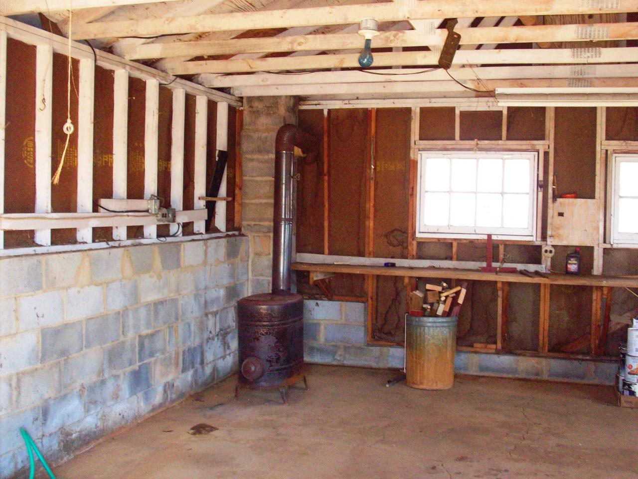 178 Mountain View Road Troutville, VA 24175 - Photo 16 of 22 Inside Storage Building, Wood Stove