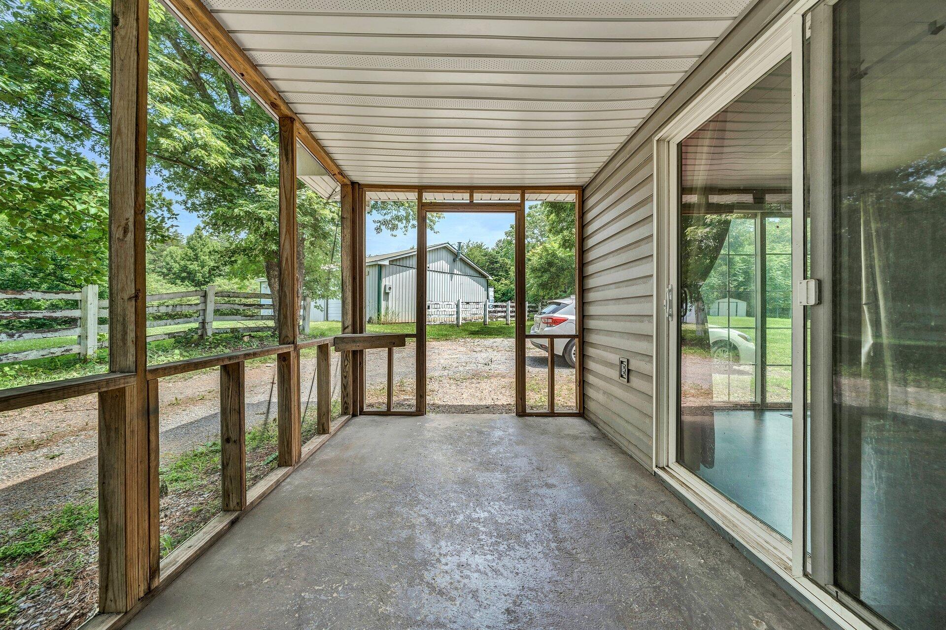8342 Goodview Road Goodview, VA 24095 - Photo 21 of 30 a view of a porch