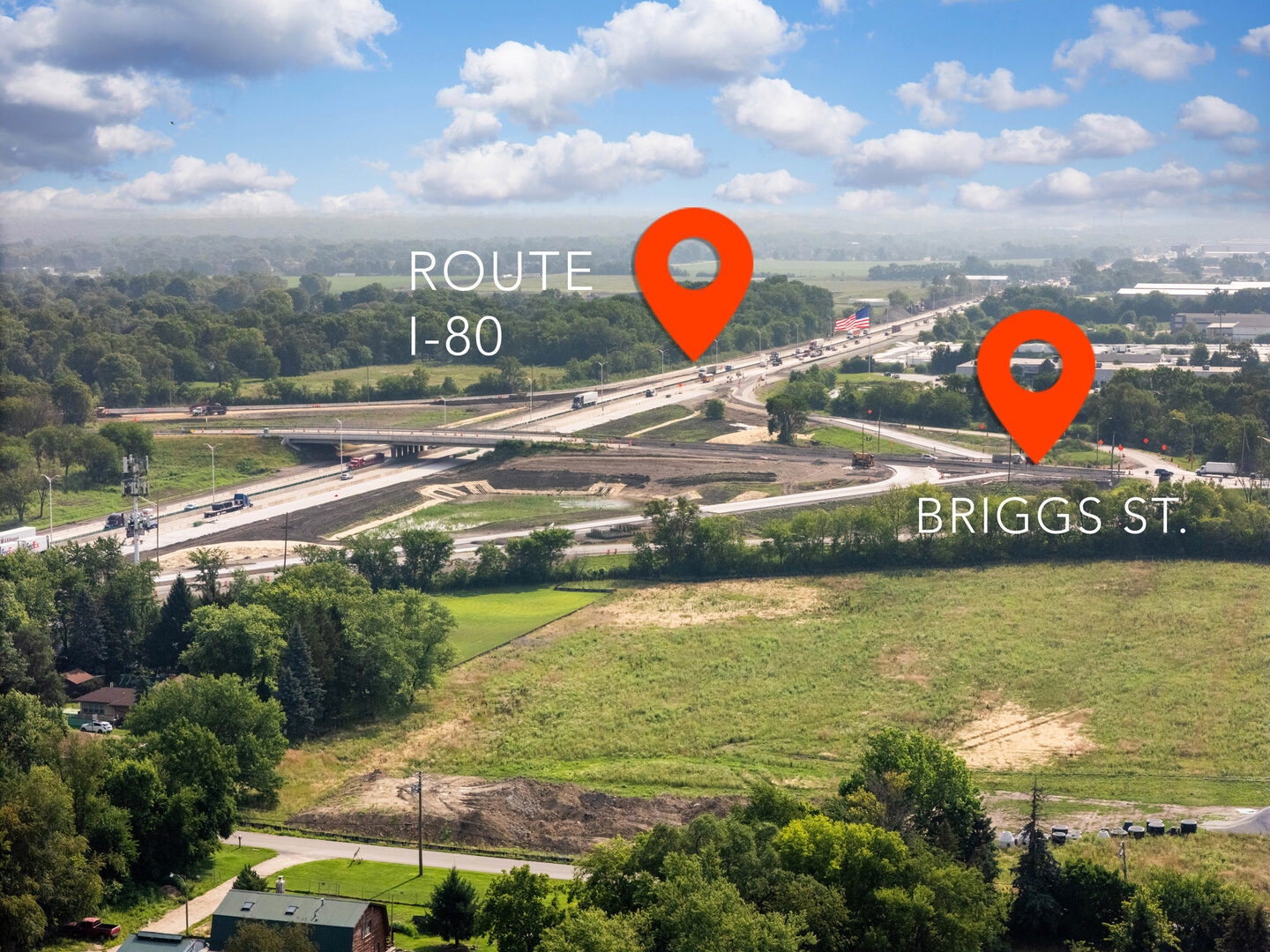 0 Hermans Lane Joliet, IL 60433 - Photo 14 of 18 a view of swimming pool with a yard and in the background
