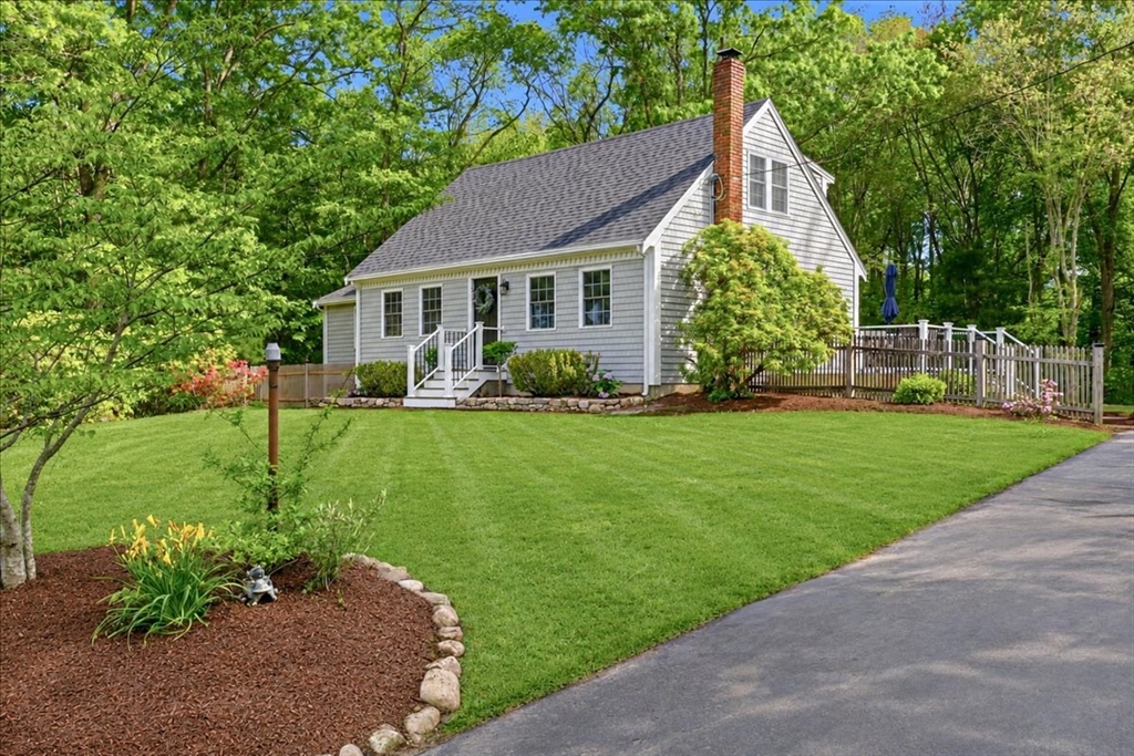 16 Churchill Road Plympton, MA 02367 - Photo 2 of 42 a view of a house with a big yard plants and large trees