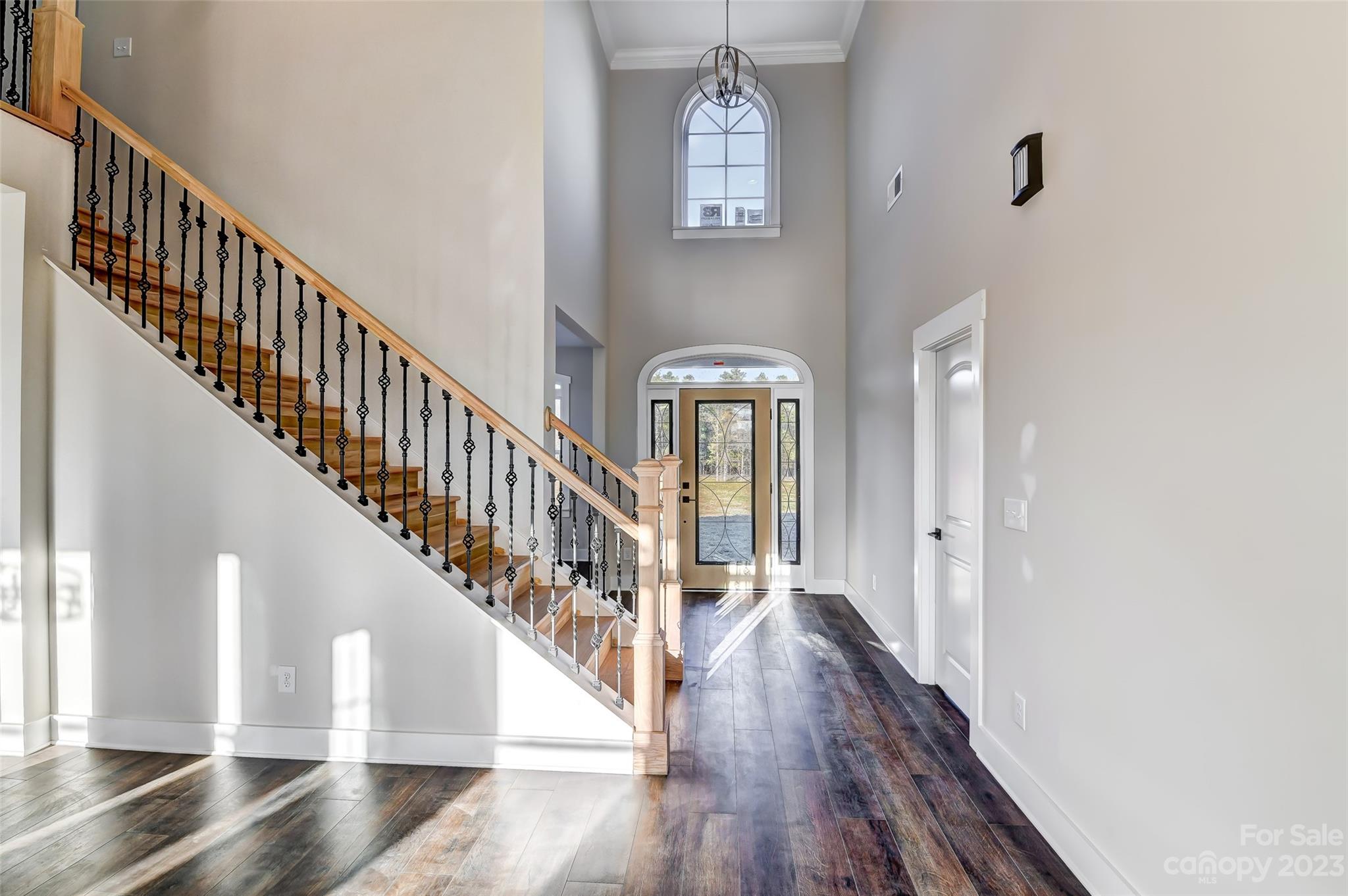 4308 White Tail Lane Midland, NC 28107 - Photo 11 of 37 a view of entryway and hall with wooden floor