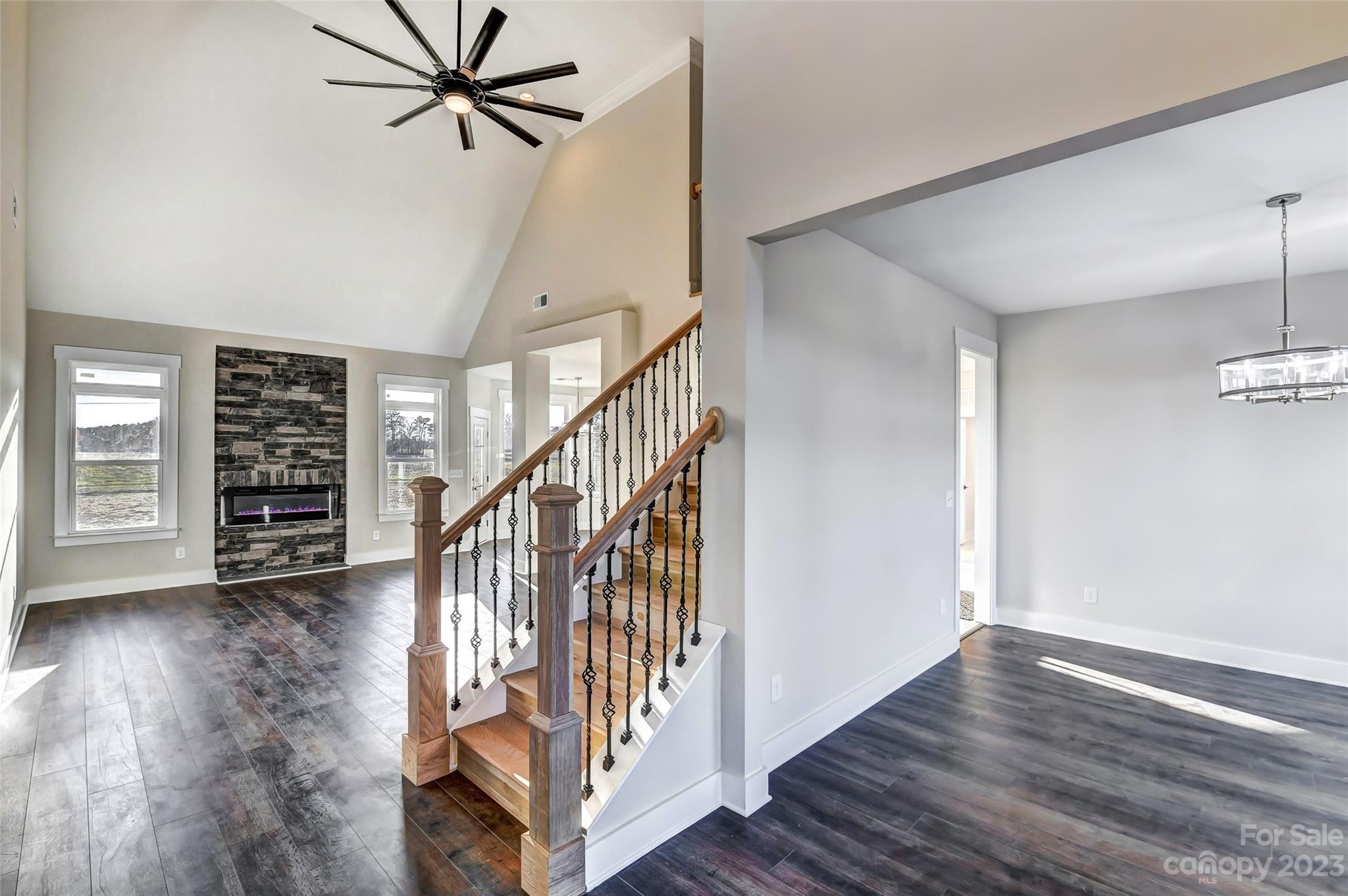 4308 White Tail Lane Midland, NC 28107 - Photo 6 of 37 a view of entryway with wooden floor
