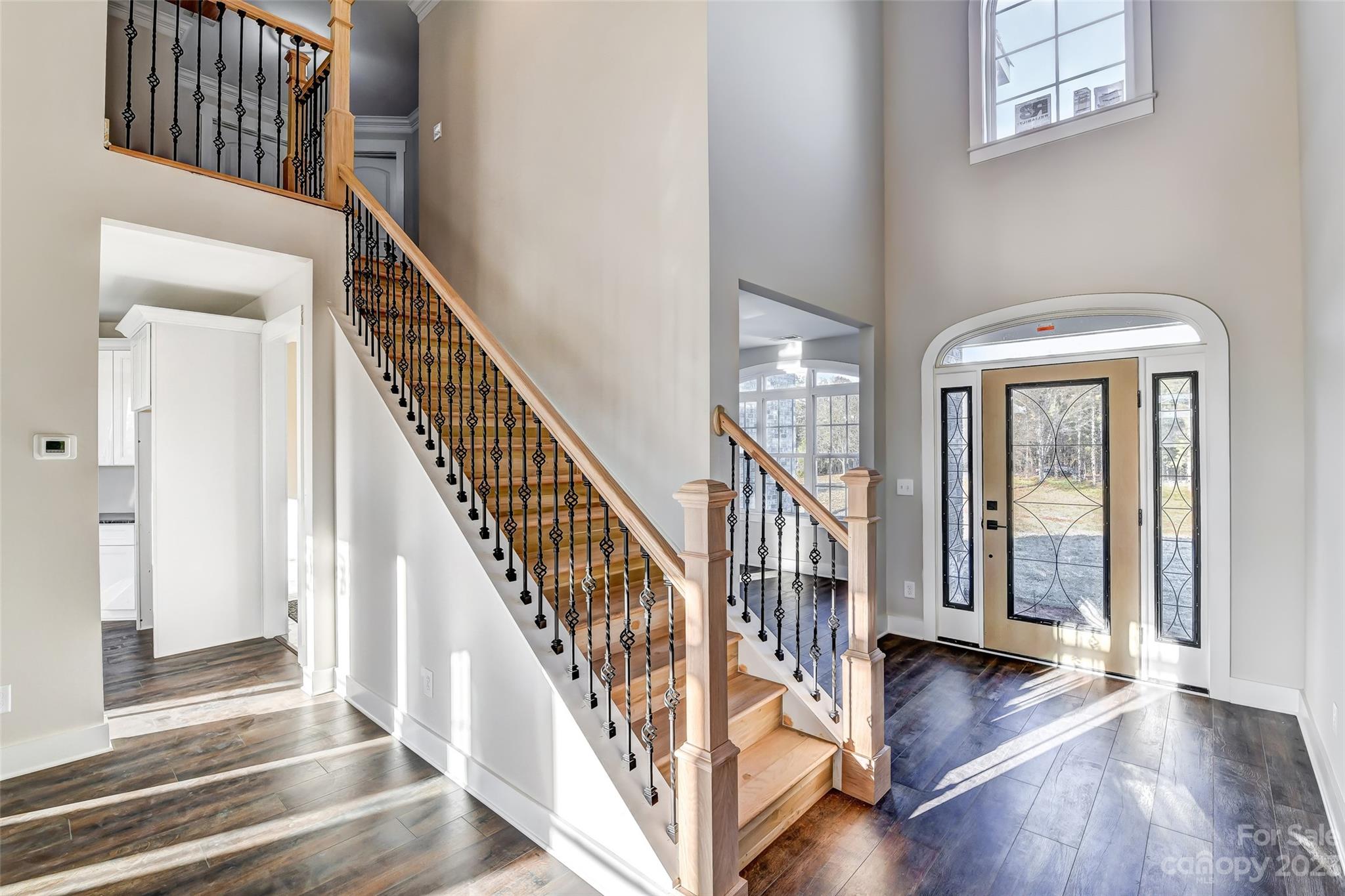 4308 White Tail Lane Midland, NC 28107 - Photo 10 of 37 a view of entryway and hall with wooden floor