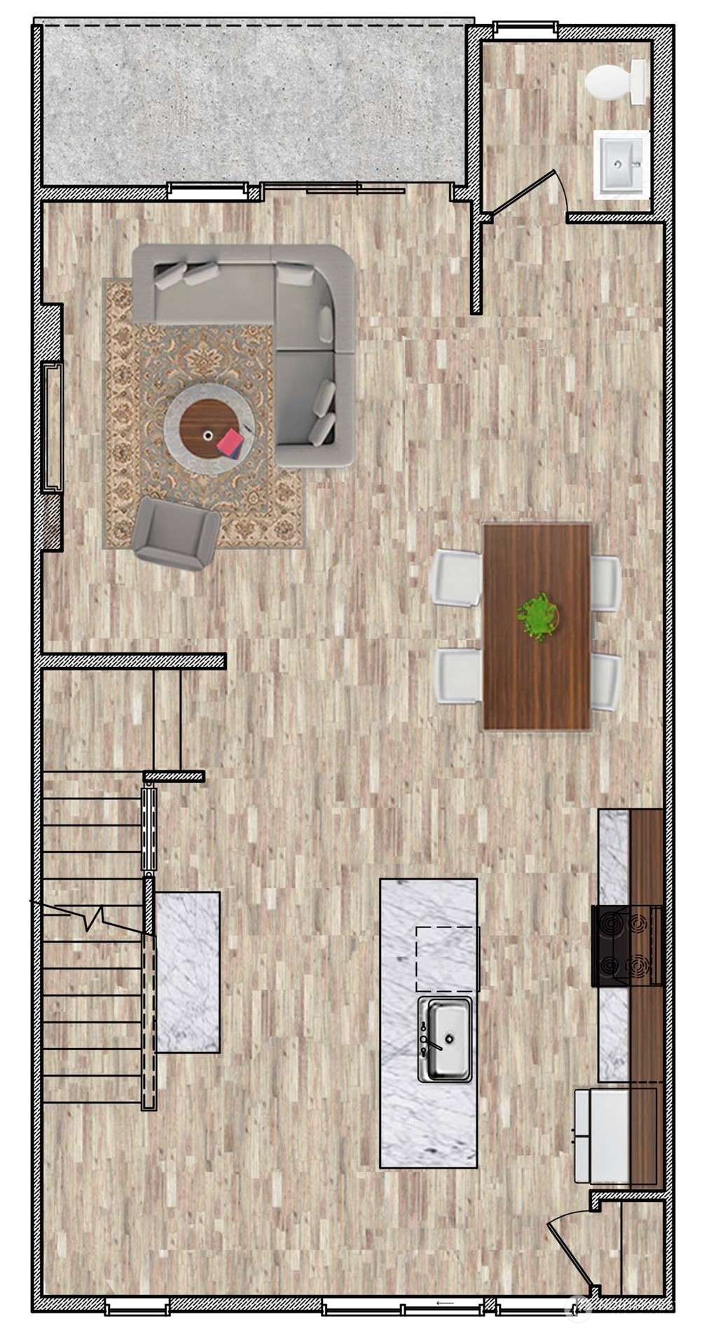 2527 Gibson Road, Unit A5 Everett, WA 98204 - Photo 18 of 21 a bathroom with a shower