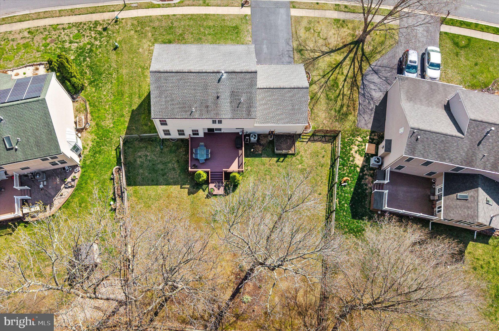 457 Preakness Run Newark, DE 19702 - Photo 12 of 55 an aerial view of a house with yard and seating area
