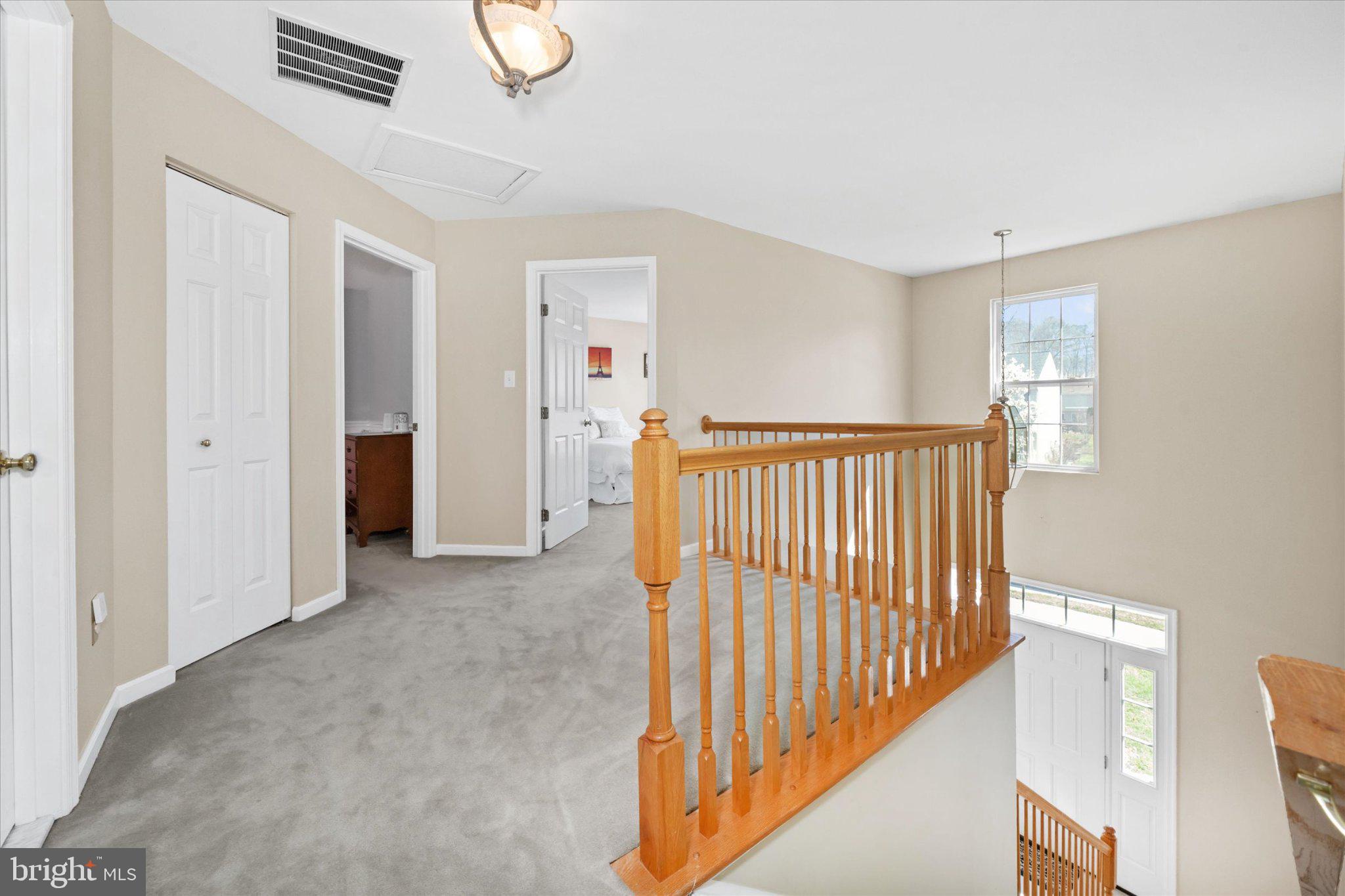 457 Preakness Run Newark, DE 19702 - Photo 45 of 55 a view of a hallway with a window