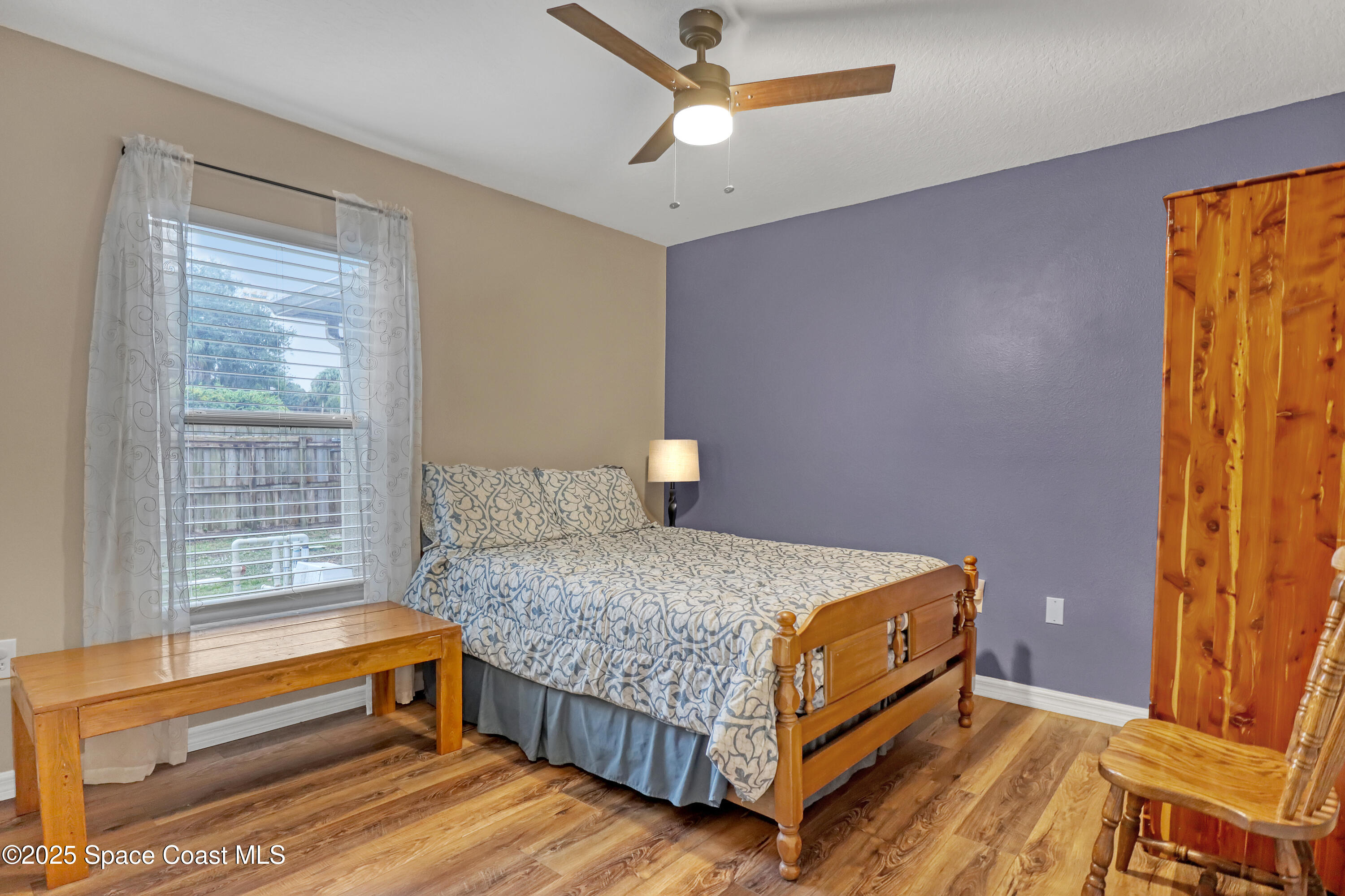 1081 Meadowbrook Road Northeast Palm Bay, FL 32905 - Photo 20 of 37 Second bedroom