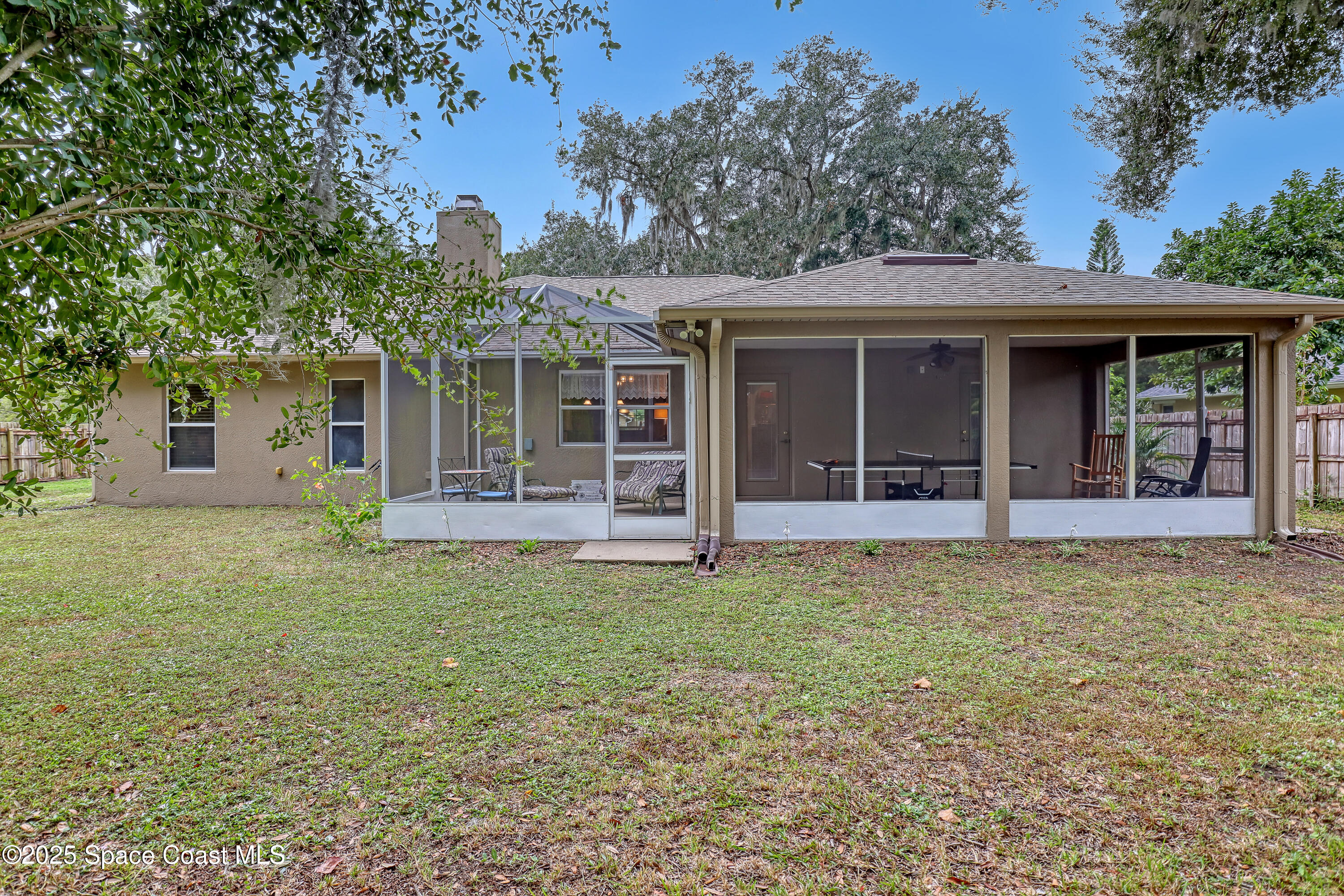 1081 Meadowbrook Road Northeast Palm Bay, FL 32905 - Photo 32 of 38 Backyard