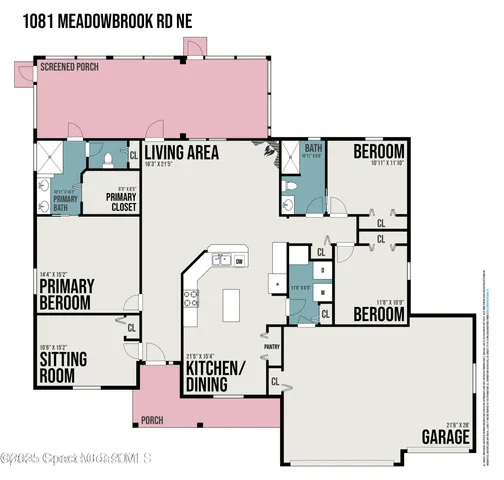 $395,000 | 1081 Meadowbrook Road Northeast, Palm Bay, FL 32905