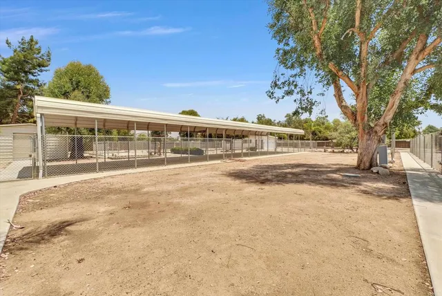 a house view with a outdoor space