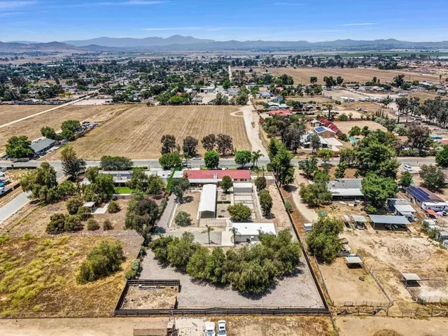a view of a city and mountains