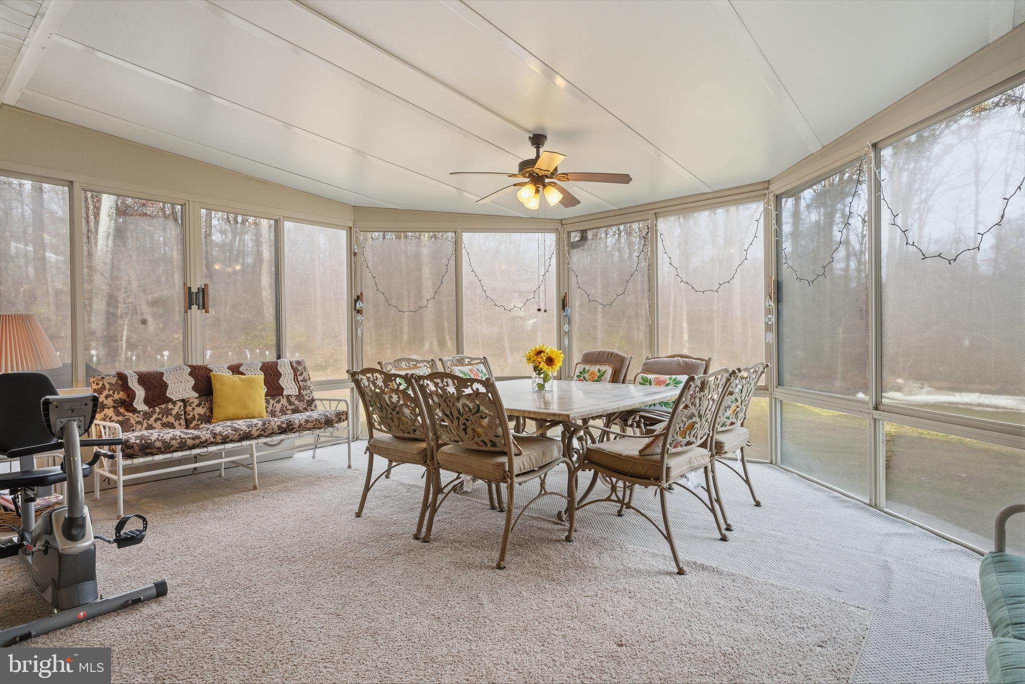 52 Harrisburg School Road Quakertown, PA 18951 - Photo 14 of 32 a dining room with furniture water view and a large window