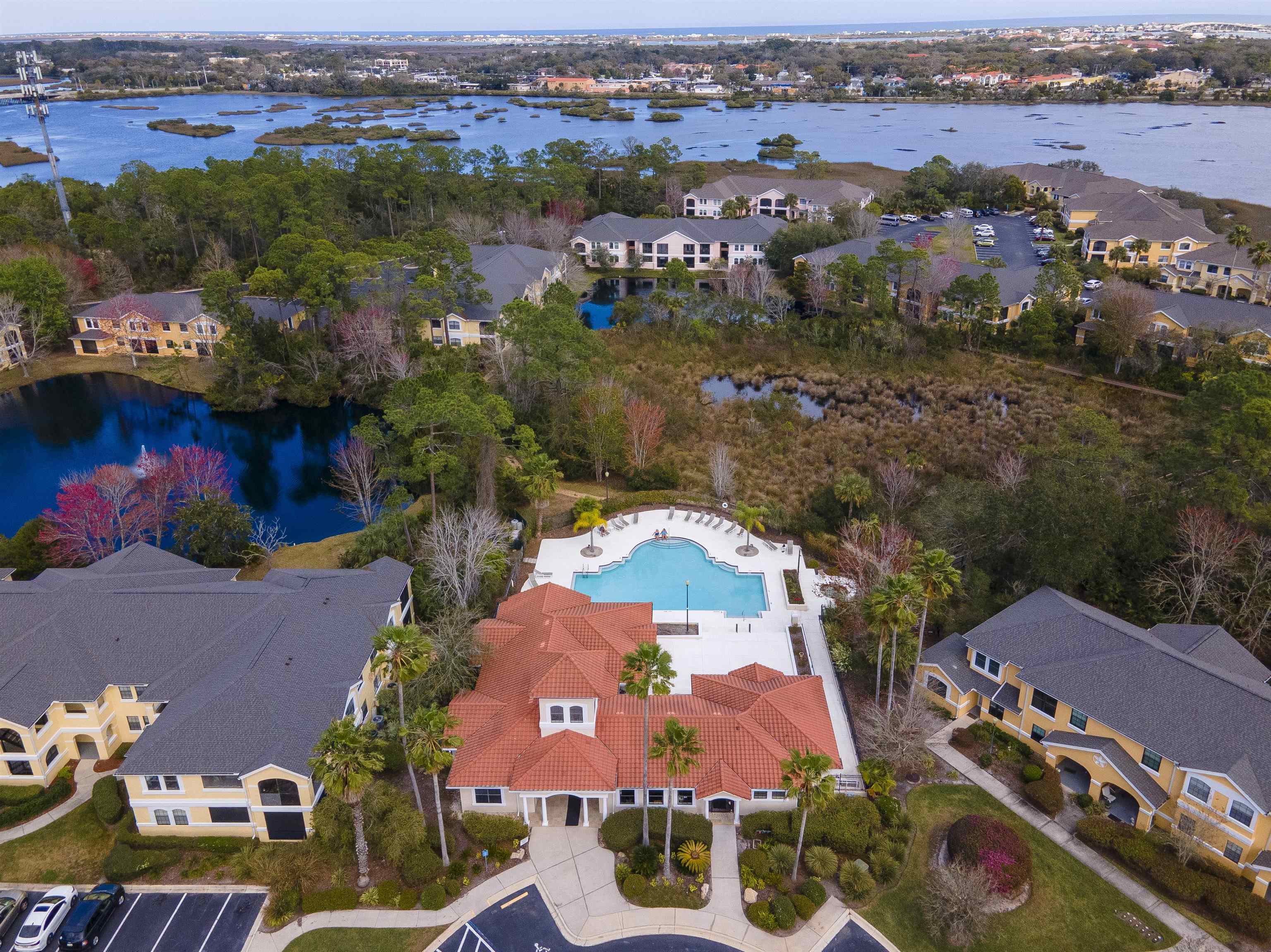 3225 Haley Pointe Road St. Augustine, FL 32084 - Photo 34 of 35 an aerial view of residential houses with outdoor space