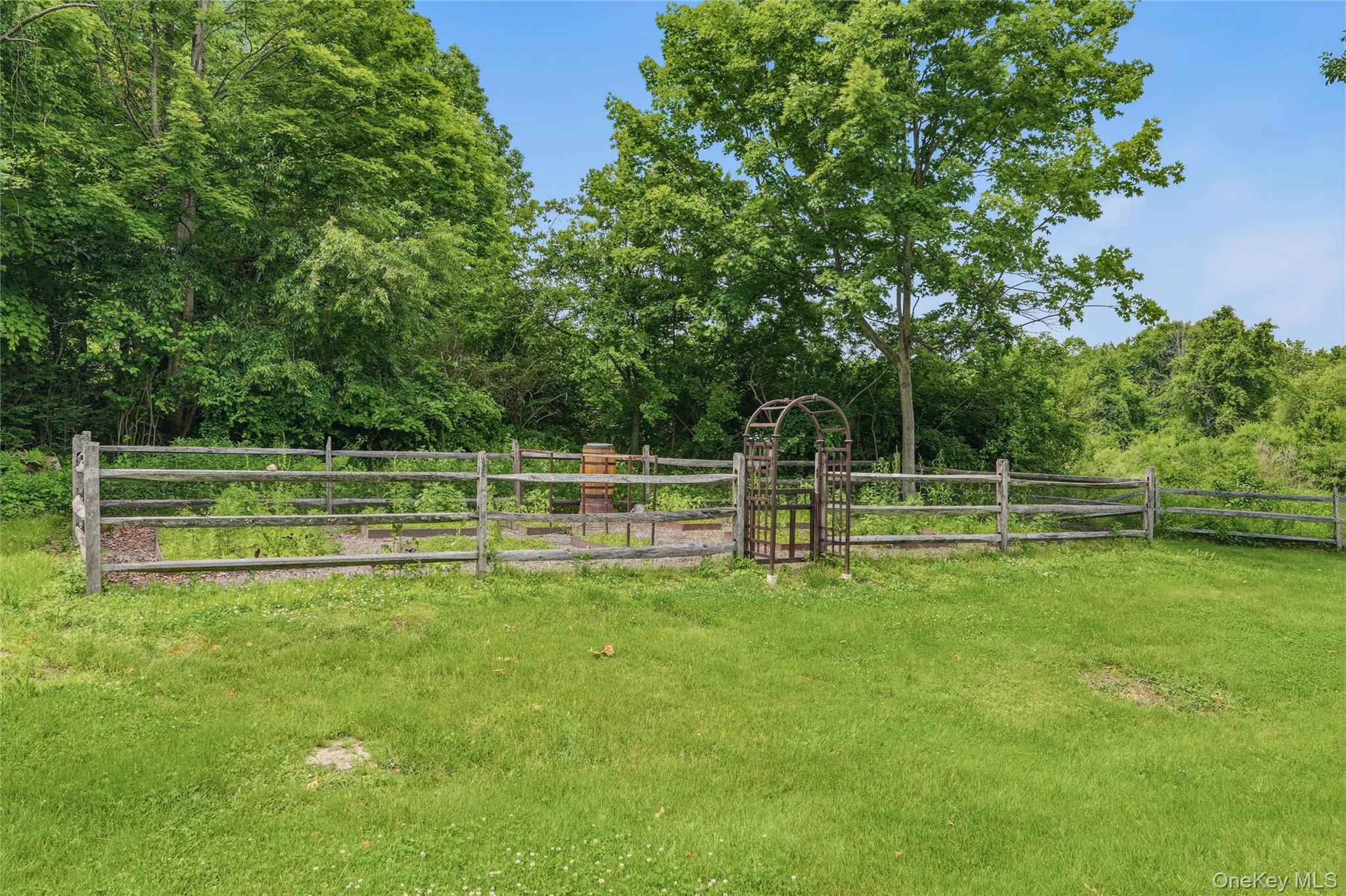 226 Cart Road, Unit C Dover Plains, NY 12522 - Photo 40 of 47 fenced in vegetable garden