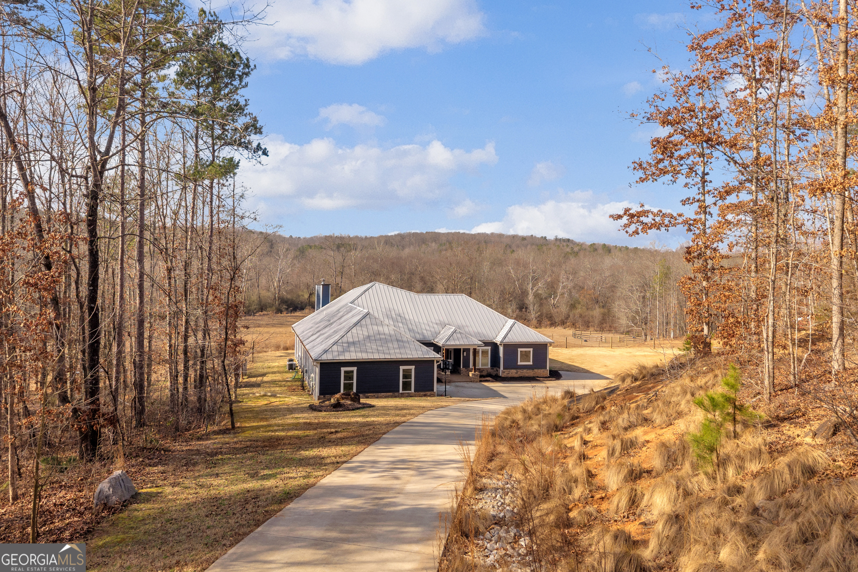 249 Hunters Creek Trail Toccoa, GA 30577 - Photo 106 of 110 a front view of a house with a yard