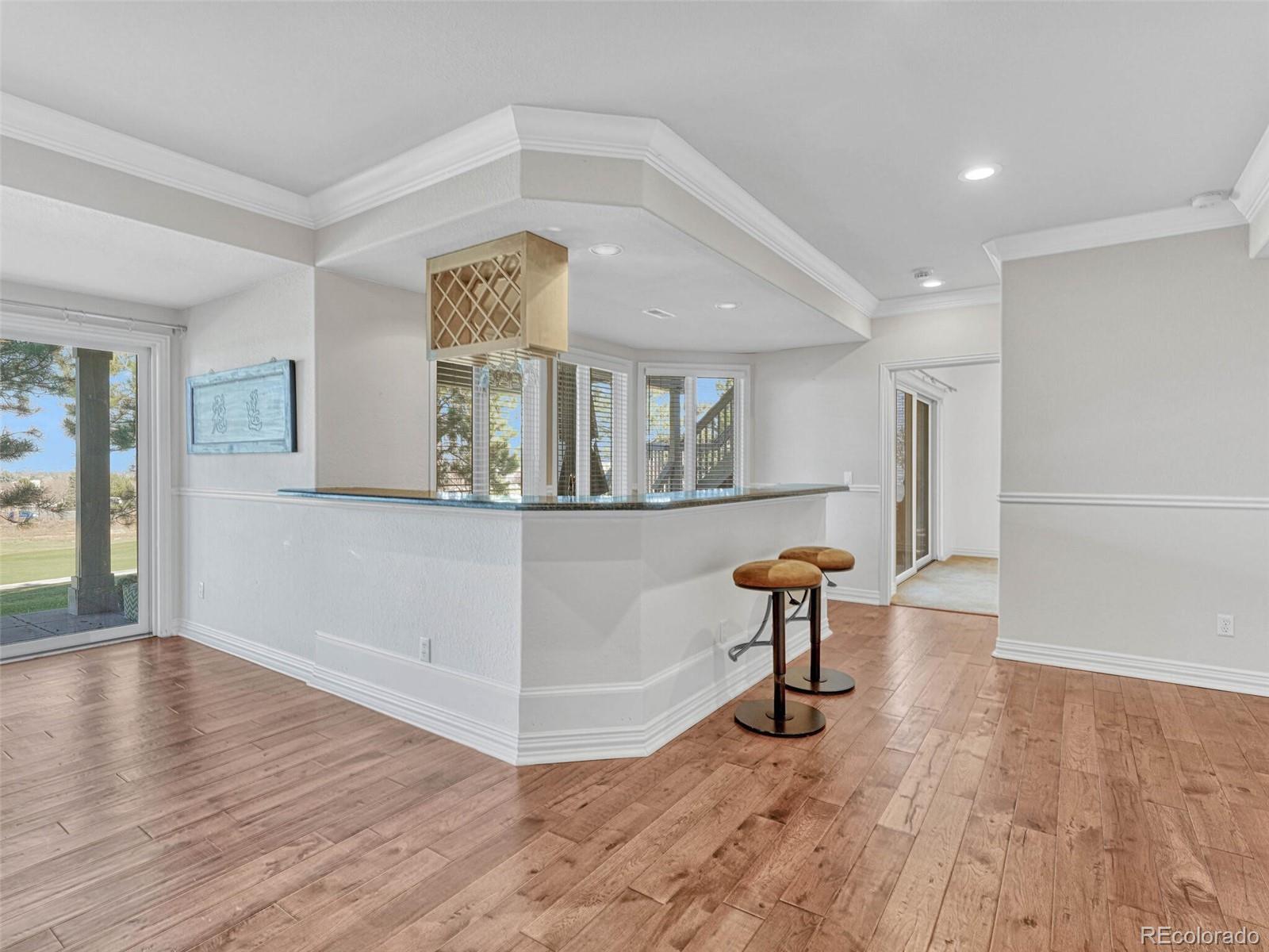 8541 Colonial Drive Lone Tree, CO 80124 - Photo 31 of 45 a view of livingroom with furniture and wooden floor