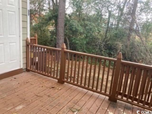 4840 Moss Creek Loop, Unit 31 Murrells Inlet, SC 29576 - Photo 20 of 24 View of wooden deck