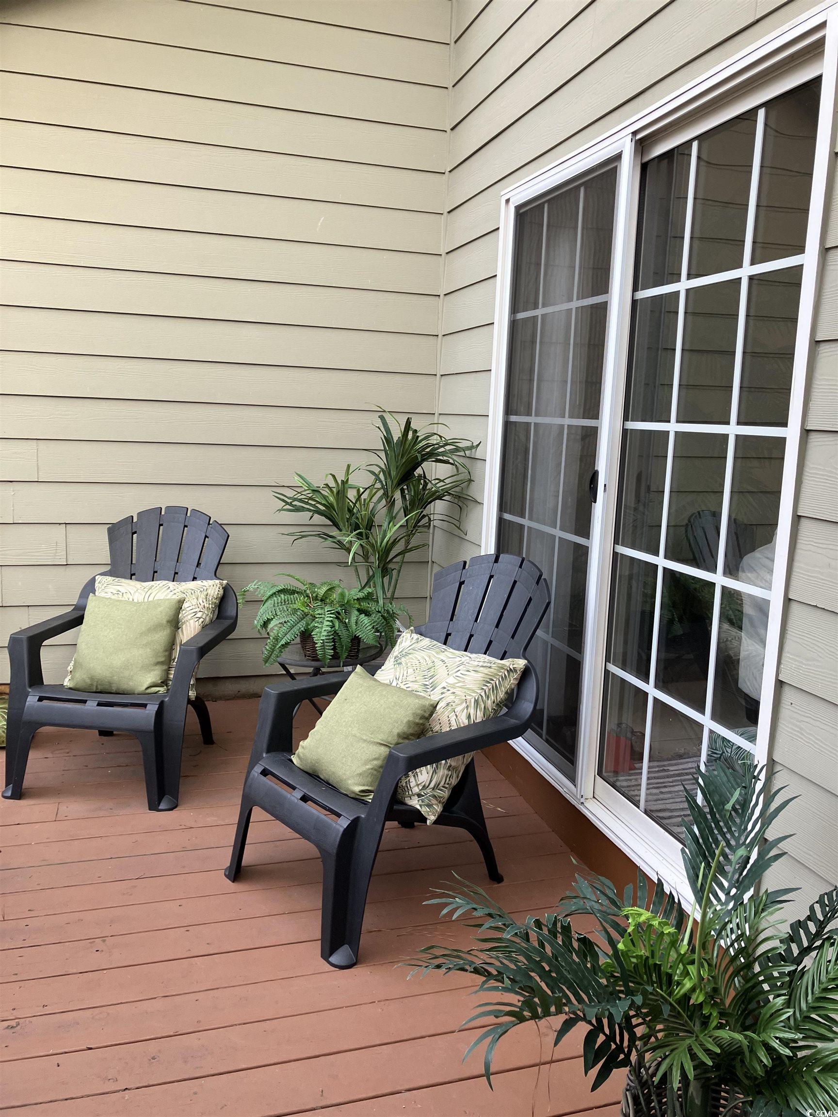 4840 Moss Creek Loop, Unit 31 Murrells Inlet, SC 29576 - Photo 21 of 24 View of wooden terrace