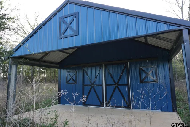 a close up of a wooden door