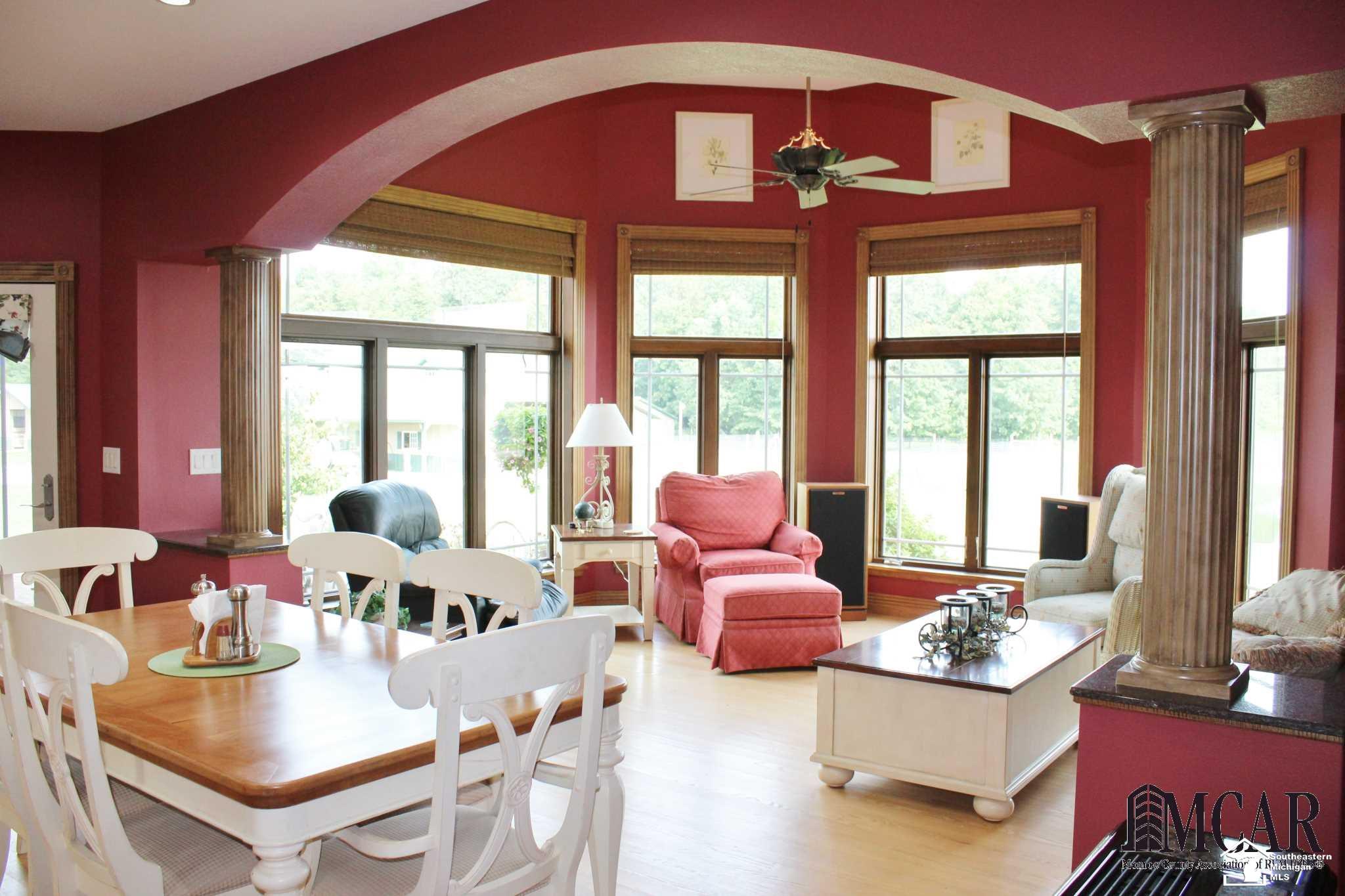 11780 Fike Road Riga, MI 49276 - Photo 11 of 40 Dinette/Sunroom