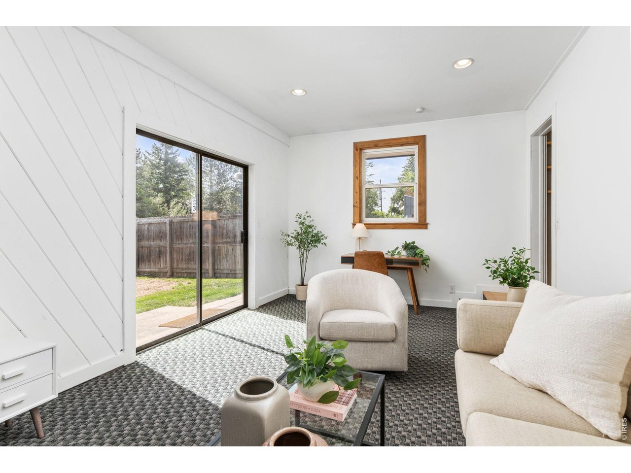 3565 19th Street Boulder, CO 80304 - Photo 22 of 37 FAMILY ROOM WITH SLIDER TO SIDE YARD
