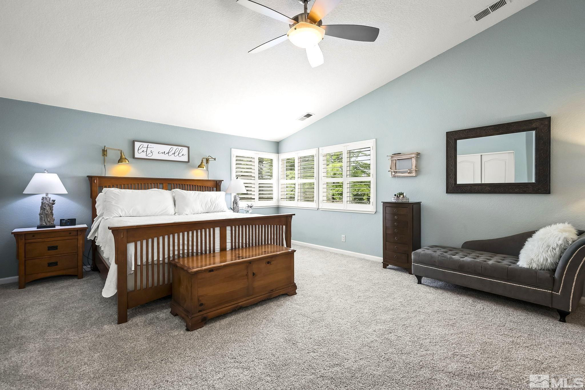 10031 Cascade Falls Drive Reno, NV 89521 - Photo 13 of 30 a bedroom with furniture and a window