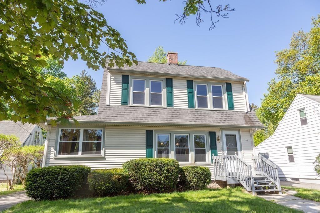 116 Jenness Street Springfield, MA 01104 - Photo 42 of 42 a front view of a house with garden and porch