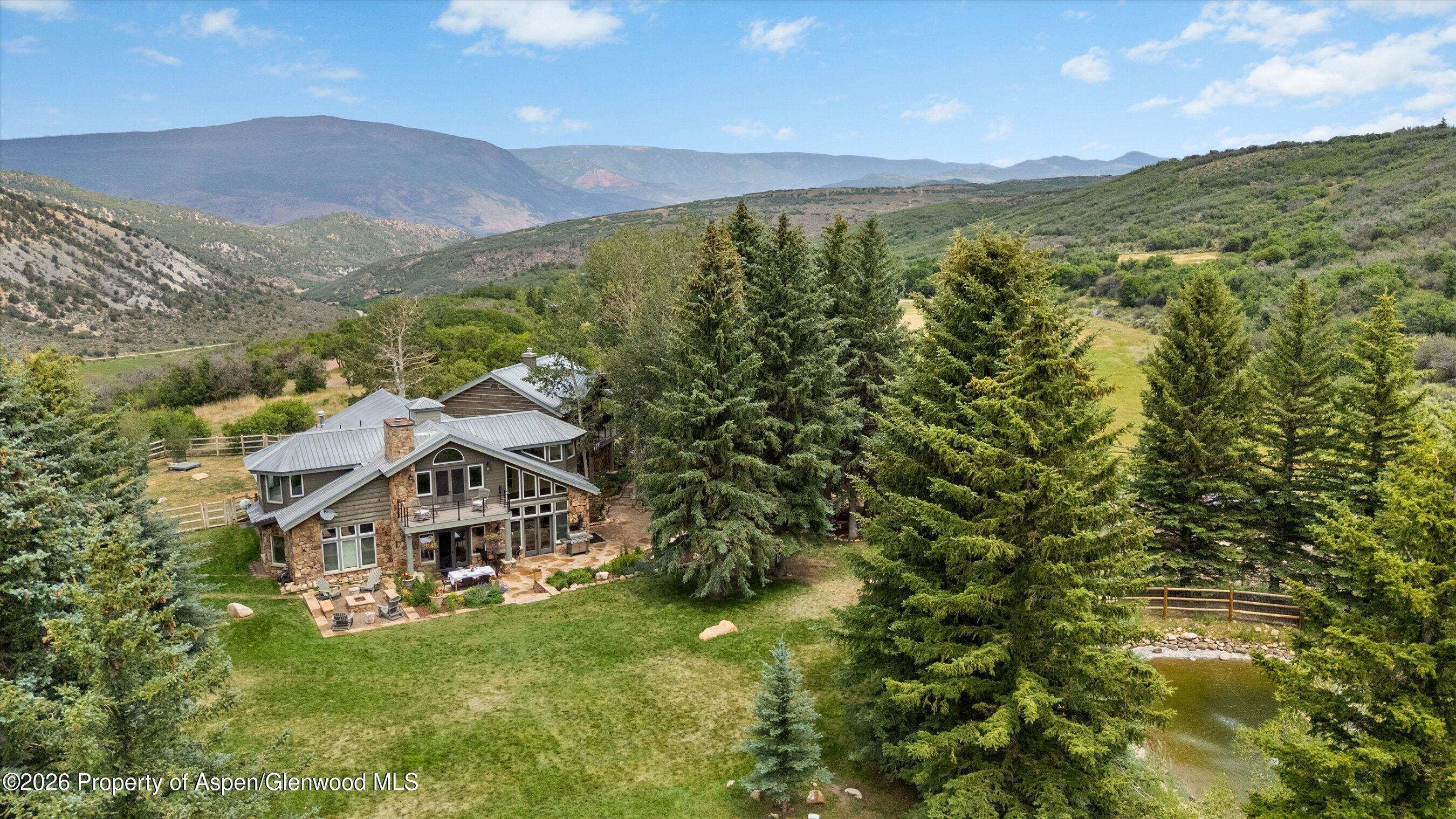 160 Spring Creek Road Basalt, CO 81621 - Photo 57 of 61 Drone Capture