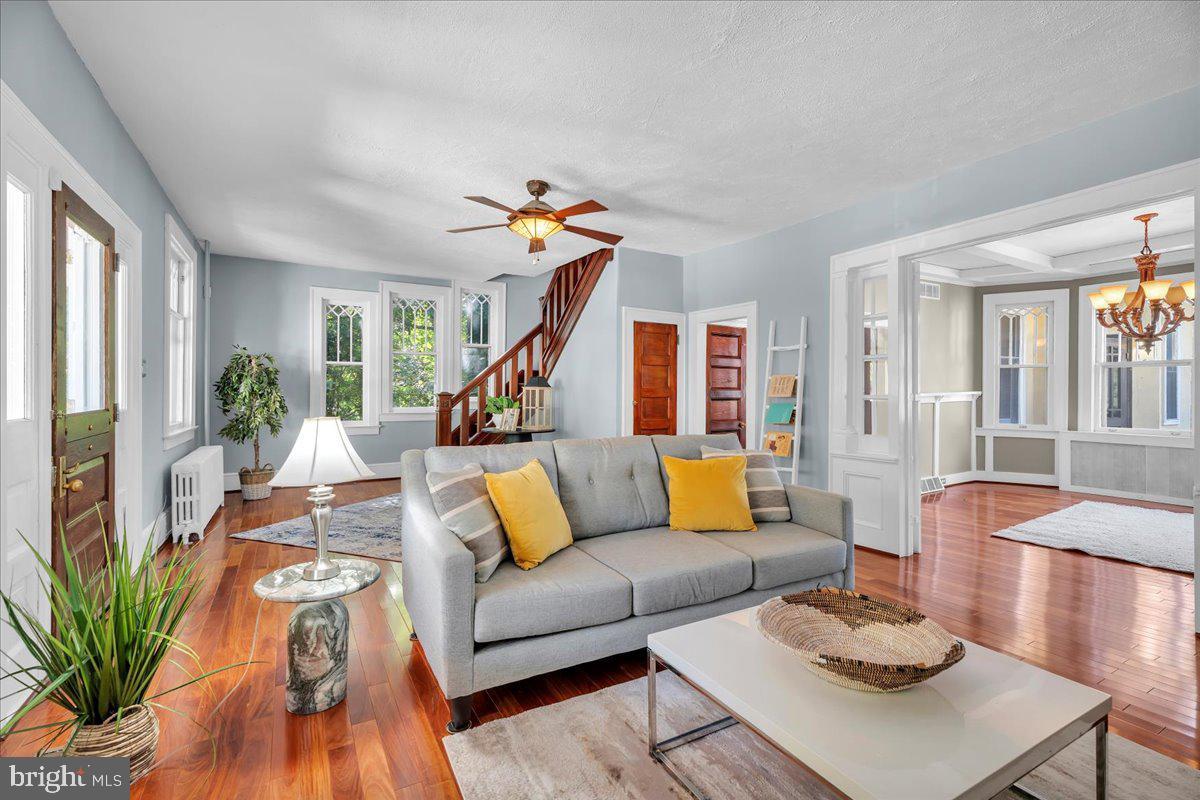 2 Evergreen Lane Haddonfield, NJ 08033 - Photo 5 of 25 a living room with furniture and wooden floor